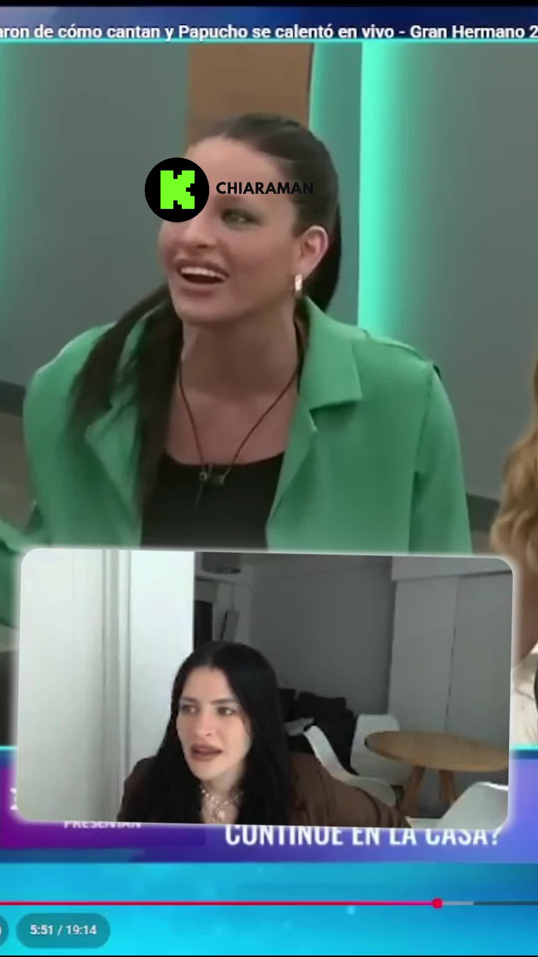 Reacción en vivo